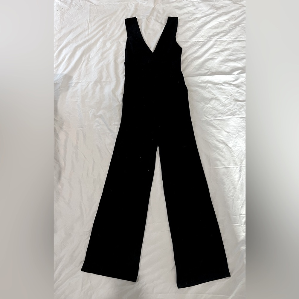 BCBGeneration black sparkle jumpsuit